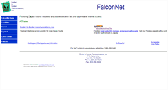 Desktop Screenshot of falconnet.com