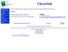 Tablet Screenshot of falconnet.com